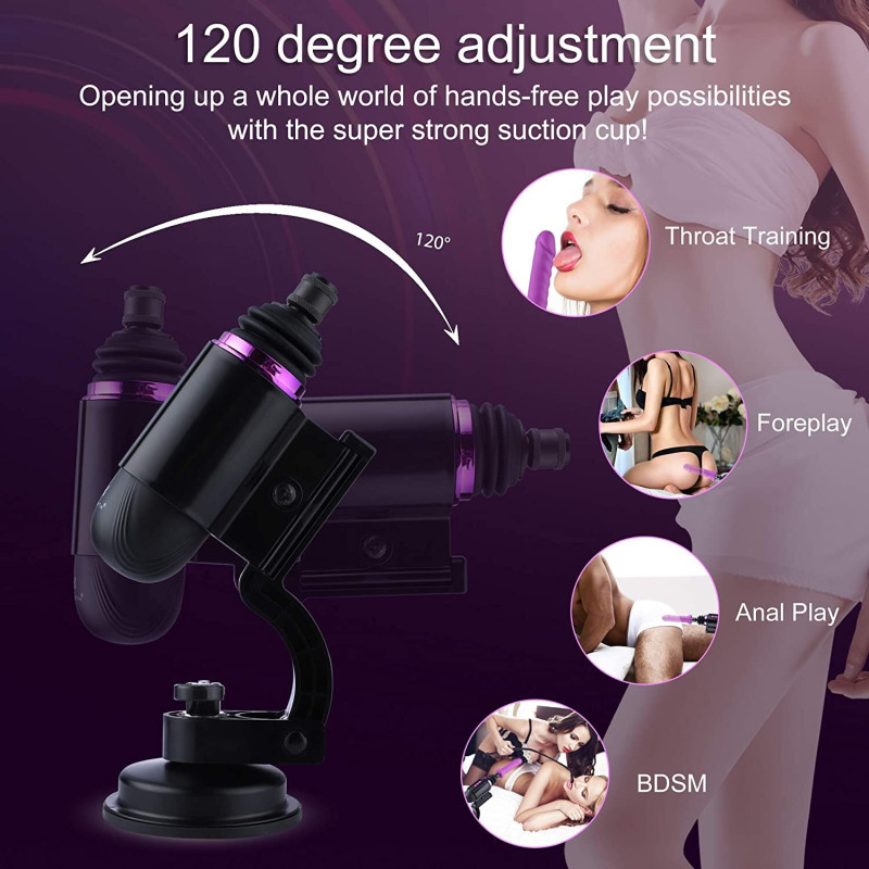 Міні секс-машина Hismith Mini Capsule Sex-Machine with Strong Suction APP, дуже потужна, пульт ДК
