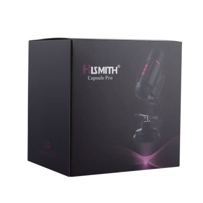 Міні секс-машина Hismith Mini Capsule Sex-Machine with Strong Suction APP