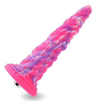 Фалоімітатор для секс-машин Hismith Silicone Dildo rose Monster Dildo Series