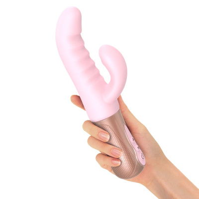 Подвійний пульсатор кролик Love To Love SASSY BUNNY - BABY Pink