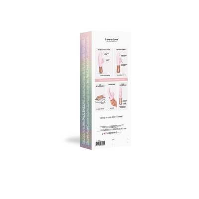 Подвійний пульсатор кролик Love To Love SASSY BUNNY - BABY Pink