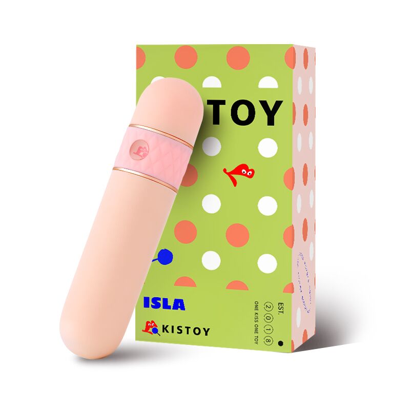 Вакуумний вібратор KISSTOY ISLA Pink