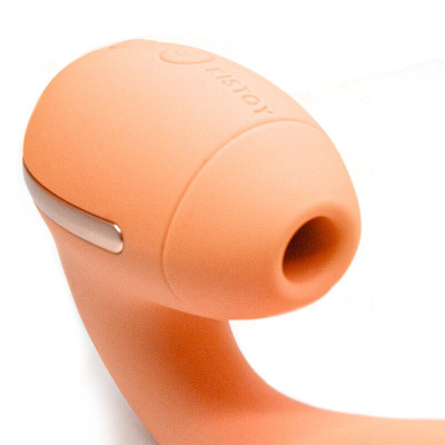 Вакуумний вібратор KISSTOY Tina Mini Orange