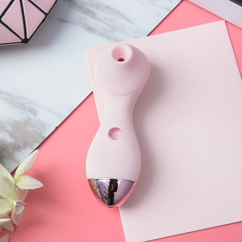 Вакуумний вібратор KISSTOY Polly Pink