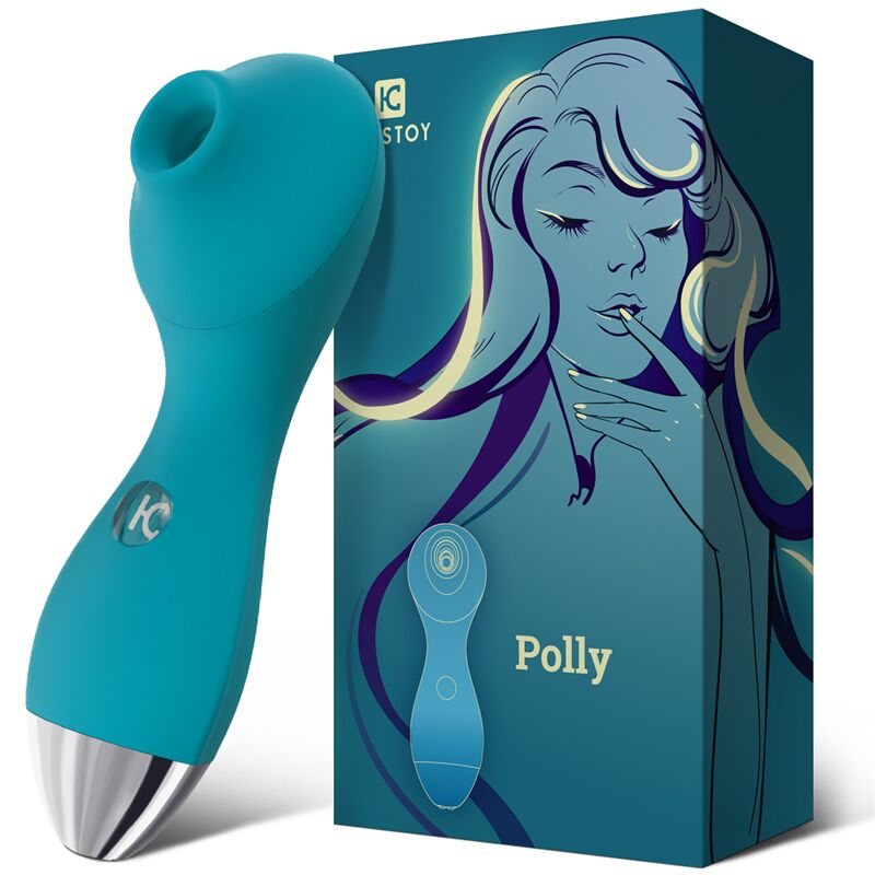 Вакуумний вібратор KISSTOY Polly Blue