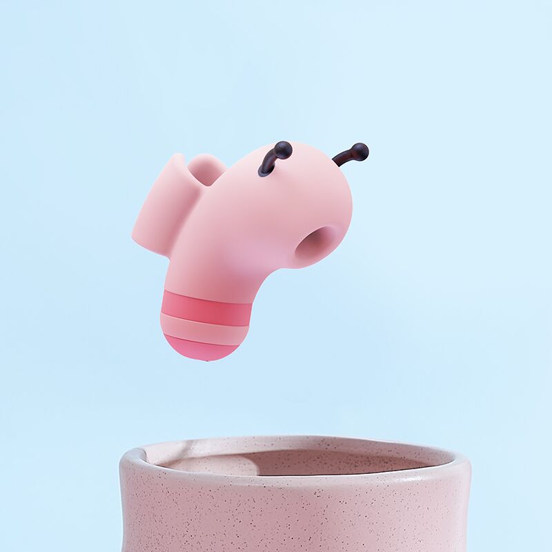Вакуумний вібратор CuteVibe Beebe Pink