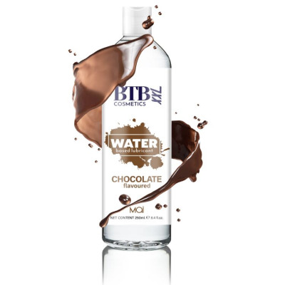 Лубрикант на водній основі BTB FLAVORED CHOCOLAT з ароматом шоколаду (250 мл)