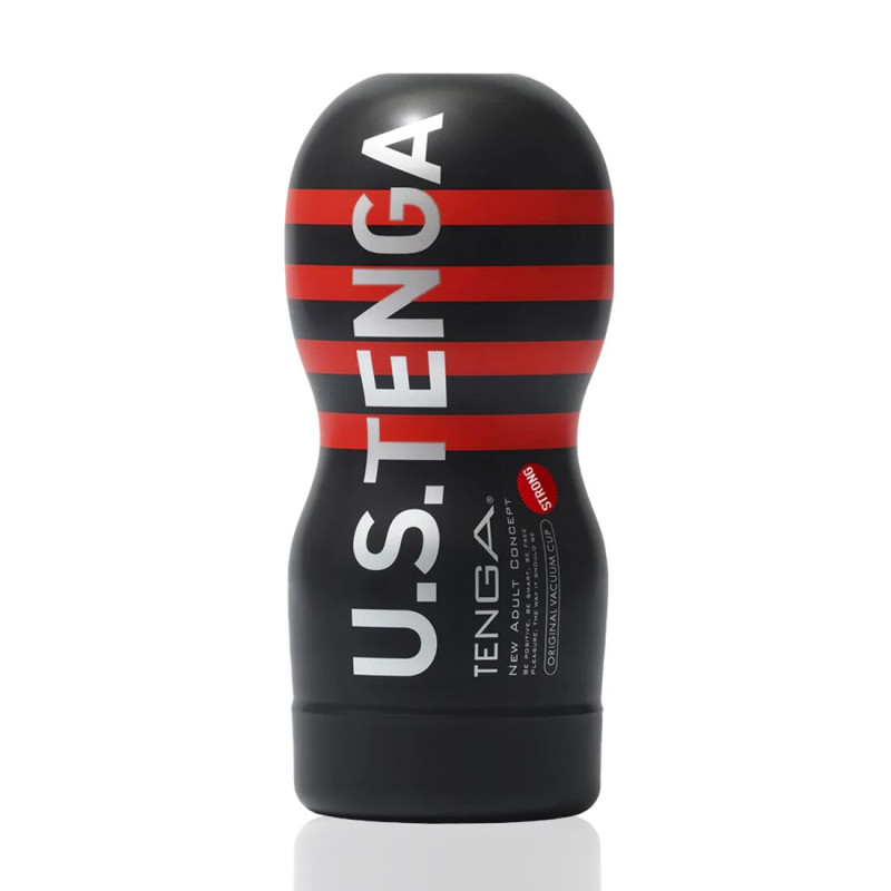 Мастурбатор Tenga US Deep Throat (Original Vacuum) Cup STRONG (глибока глотка велика), одноразовий