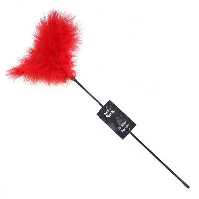 Лоскоталка червона Art of Sex - Feather Paddle, перо молодого індика Лоскоталка червона Art of Sex - Feather Paddle, перо молодого індика