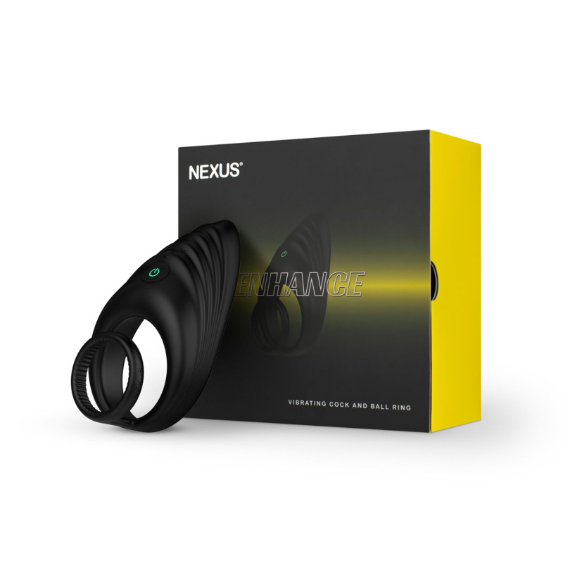 Ерекційне кільце Nexus Enhance Vibrating Cock and Ball Ring