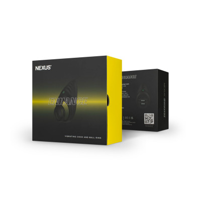 Ерекційне кільце Nexus Enhance Vibrating Cock and Ball Ring