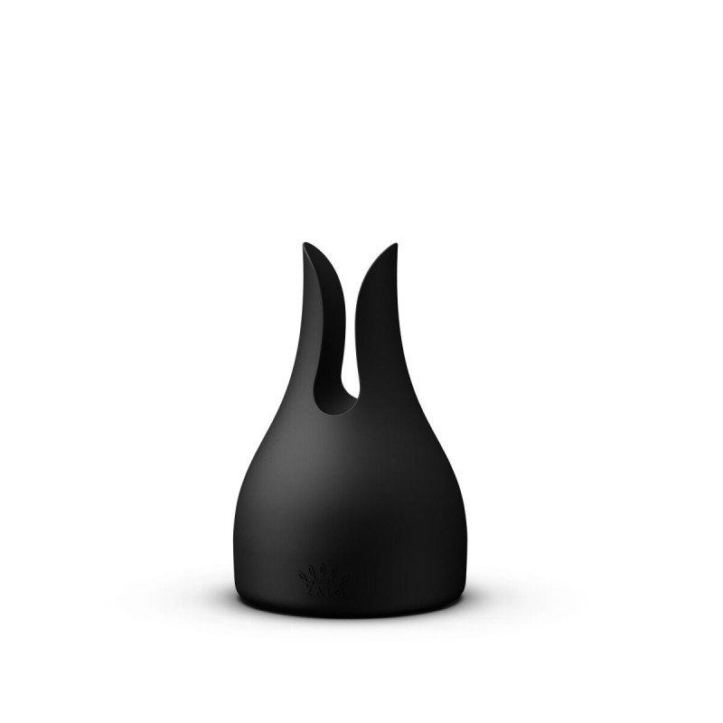 Вібромасажер із насадками Zalo — Kyro Wand Obsidian Black