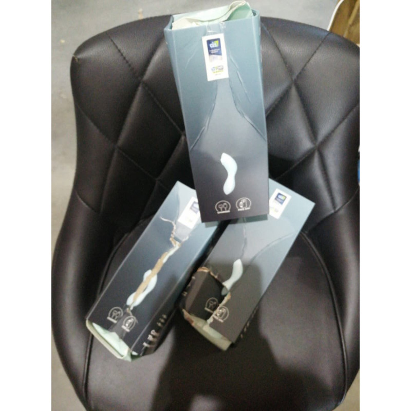 Вакуумний смарт-стимулятор із вібрацією Satisfyer Curvy Trinity 5 (Blue) (м'яте паковання)