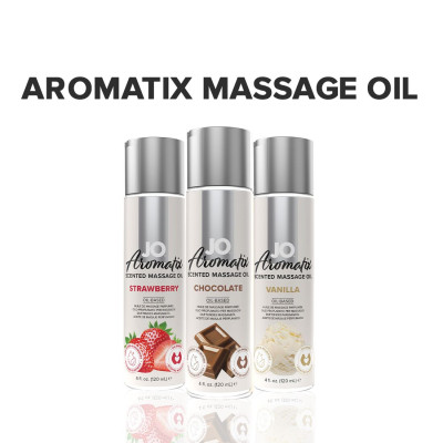 Масажна олія JO Aromatix - Massage Oil - Chocolate 120 мл