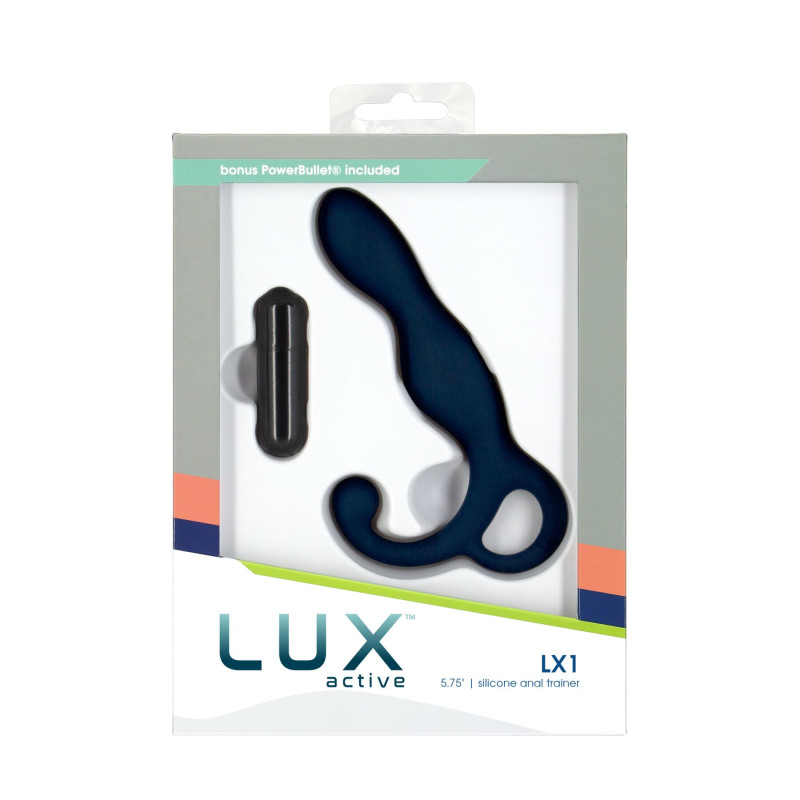 Масажер простати Lux Active LX1 Anal Trainer, віброкуля в комплекті