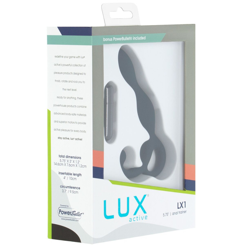 Масажер простати Lux Active LX1 Anal Trainer, віброкуля в комплекті