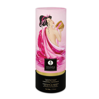 Сіль для ванни Shunga Dead Sea salt Oriental Crystals - Rose Petal 500 г