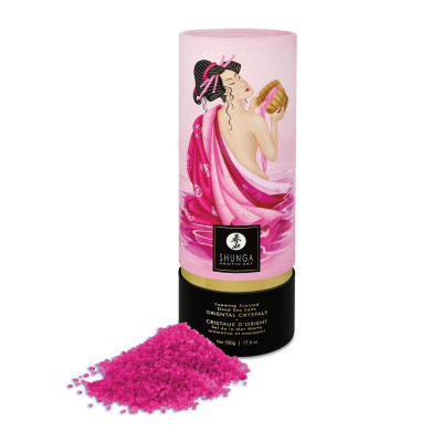 Сіль для ванни Shunga Oriental Crystals Bath Salts – Aphrodisia (500 г), сіль Мертвого моря