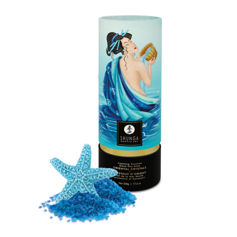 Сіль для ванни Shunga Oriental Crystals Bath Salts – Ocean Breeze (500 г), сіль Мертвого моря