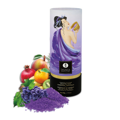 Сіль для ванни Shunga Oriental Crystals Bath Salts - Экзотические фрукты 500 г