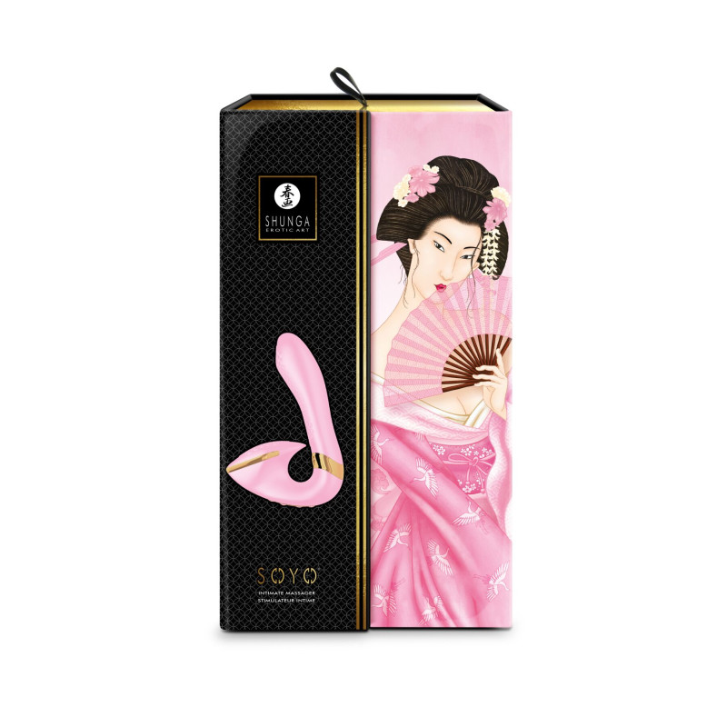 Вібратор Shunga - Soyo Intimate Massager Light Pink
