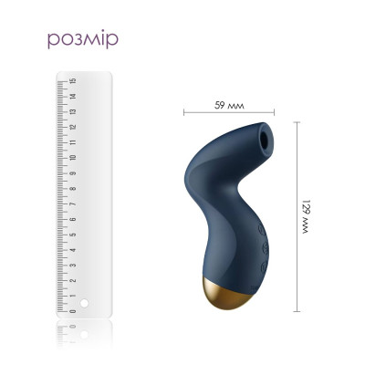 Вакуумний стимулятор Svakom Pulse Pure Navy Blue