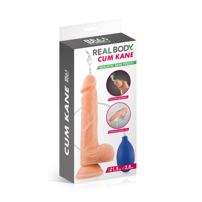 Кінчаючий фалоімітатор Real Body - Cum Kane