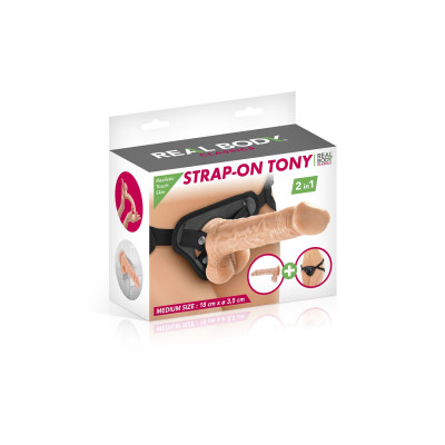 Страпон Real Body Tony