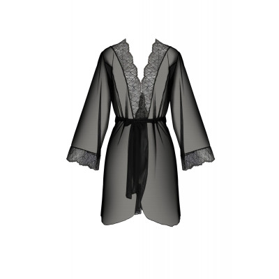 AMBERLY PEIGNOIR black 4XL/5XL - Passion
