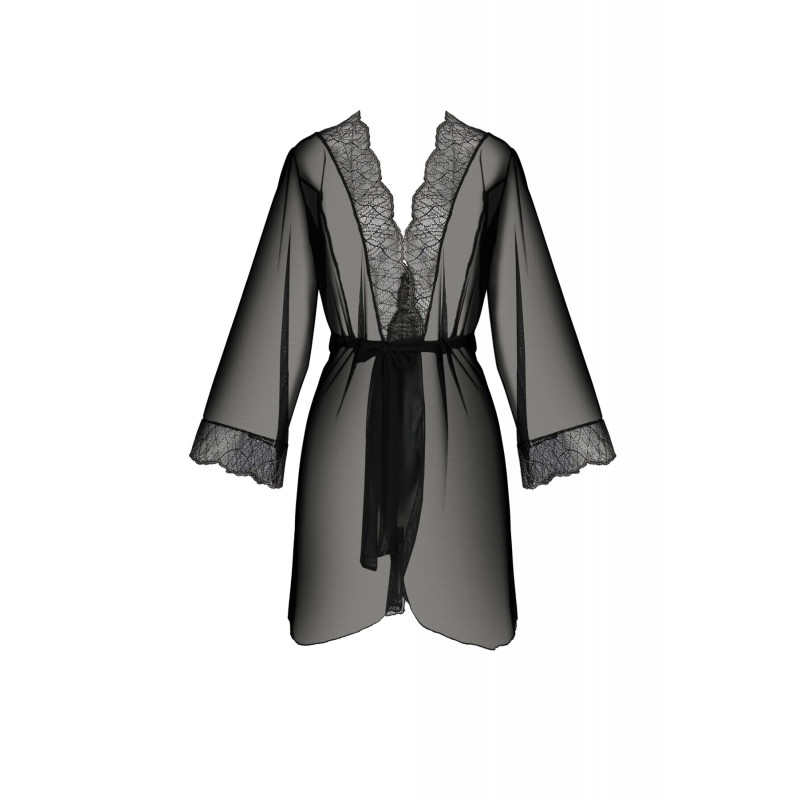 AMBERLY PEIGNOIR black 4XL/5XL - Passion