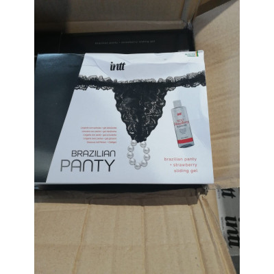 Набір Intt BRAZILIAN PANTY BLACK S-XL (м'ята упаковка)