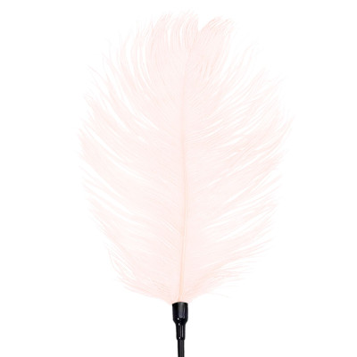 Лоскоталка зі страусиним пером Art of Sex - Feather Tickler, колір Світло-рожевий