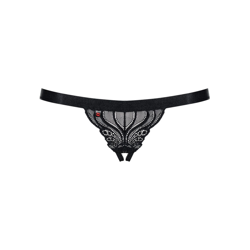 Стрінги Obsessive 828-THC-1 crotchless thong S/M