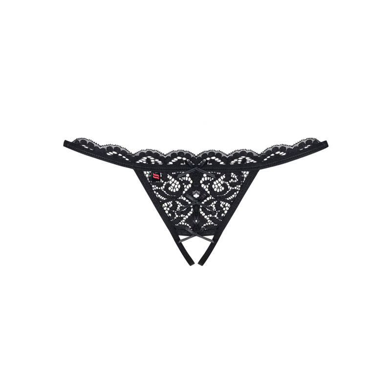 Стрінги Obsessive 831-THC-1 crotchless thong L/XL