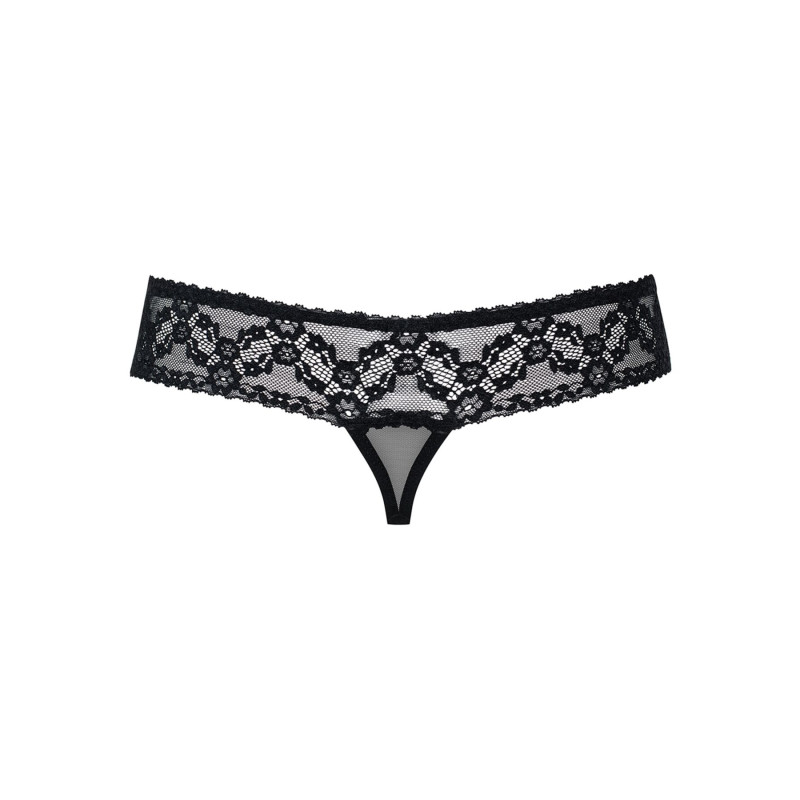 Стрінги Obsessive 837-THC-1 crotchless thong S/M