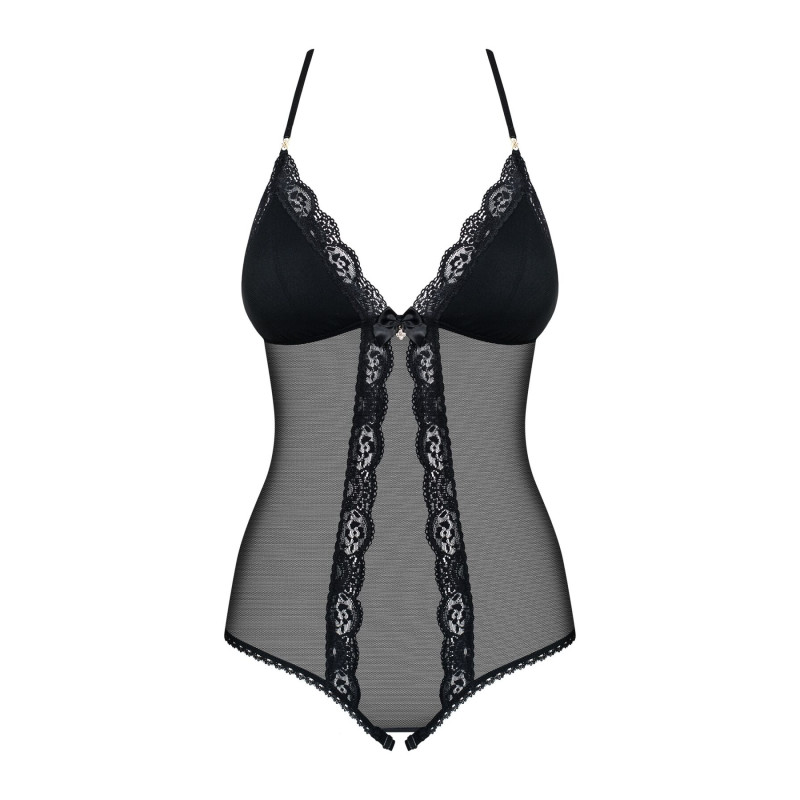 Еротичний боді Obsessive 841-TED-1 teddy S/M