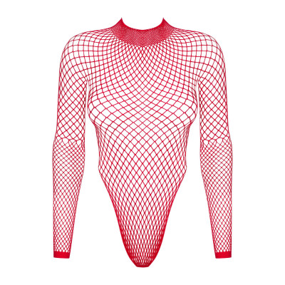 Еротичний боді Obsessive B126 teddy red S/L