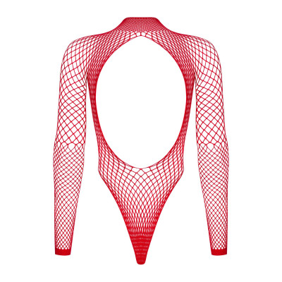 Еротичний боді Obsessive B126 teddy red S/L