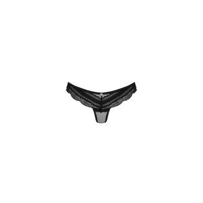 Еротичні трусики Obsessive Ivannes panties black L/XL