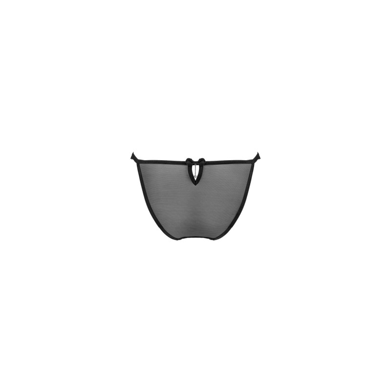 Еротичні трусики Obsessive Ivannes panties black L/XL