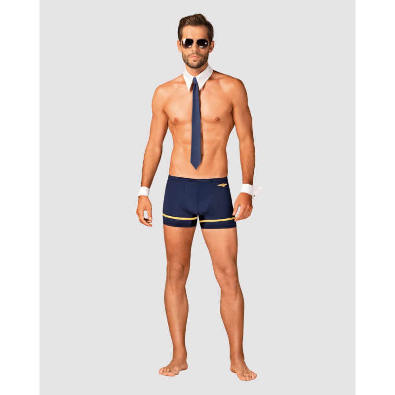 Еротичний костюм пілота Obsessive Pilotman set L/XL