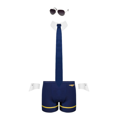 Еротичний костюм пілота Obsessive Pilotman set L/XL