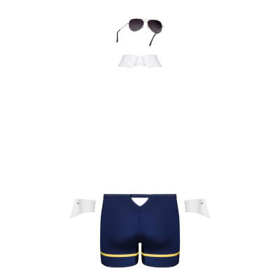 Еротичний костюм пілота Obsessive Pilotman set L/XL