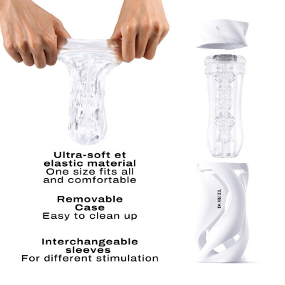 Мастурбатор Dorcel DEEP BLOW White