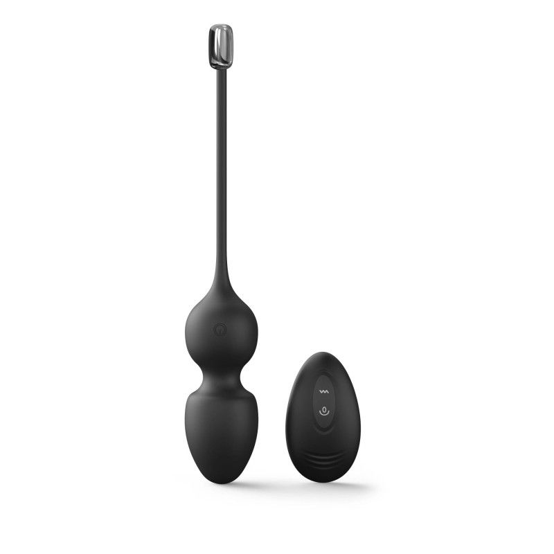 Вагінальні кульки Dorcel LOVE BALLS BLACK з вібрацією та пультом