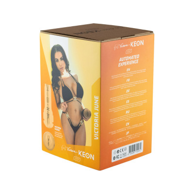 Інтерактивна секс-машина для чоловіків Kiiroo Keon Kombo Set із мастурбатором Feel Victoria June