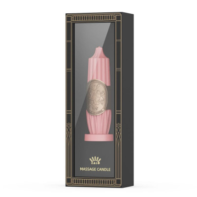 Розкішна масажна свічка Zalo Massage Candle Pink (термін 14.04.2026)