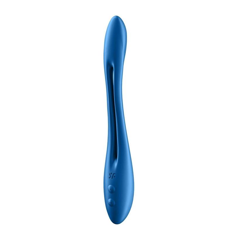 Універсальний гнучкий вібратор для пар Satisfyer Elastic Game Dark Blue (м'ята упаковка)