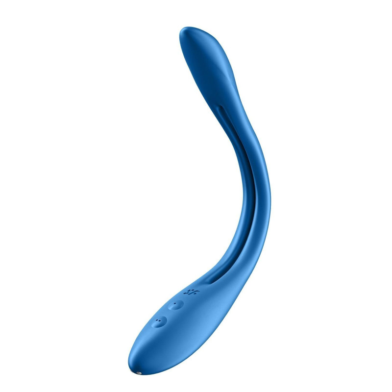 Універсальний гнучкий вібратор для пар Satisfyer Elastic Game Dark Blue (м'ята упаковка)