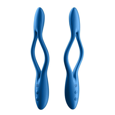 Універсальний гнучкий вібратор для пар Satisfyer Elastic Game Dark Blue (м'ята упаковка)